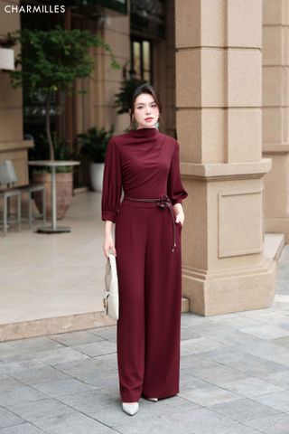 Jumpsuit TL cổ leo