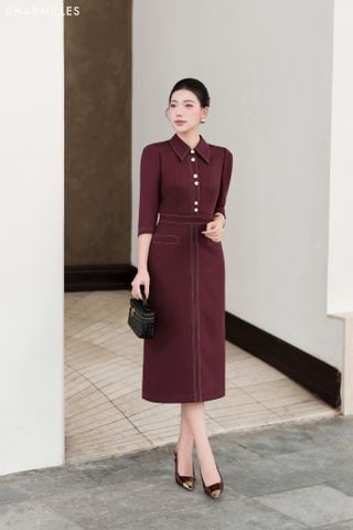 Đầm TL, 6k, diễu chỉ