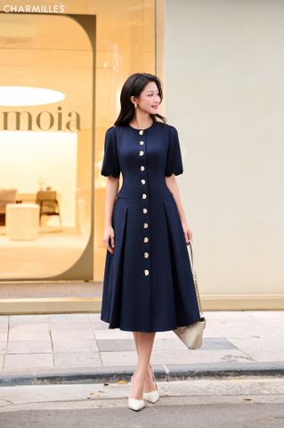 Đầm TL,11k,2túi nắp giả