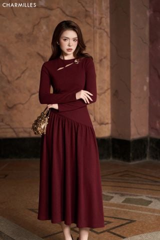 Đầm TD, eo nhún (H)