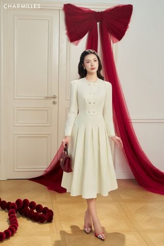 Đầm TD bèo viền 8k