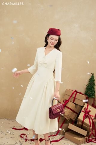 Đầm TL ngực nhún