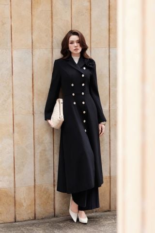 Manto handmade phối khuy