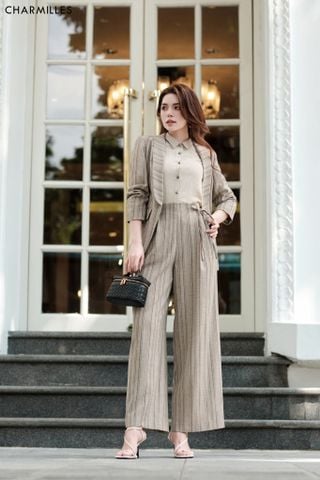 Quần suông cạp liền , buộc nơ ( MV003)