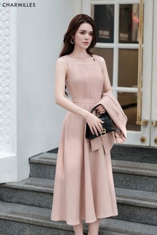 Đầm SN  mí ngực ,cổ vuông (MV011.7)