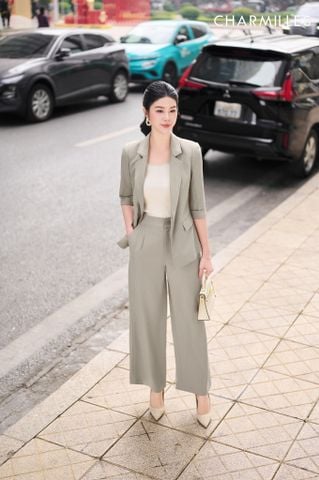 Quần suông cạp đột chỉ (MV011BE1)