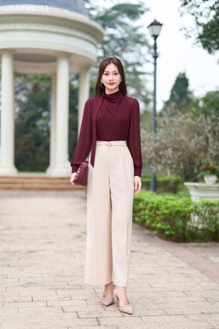 Quần suông mí hông