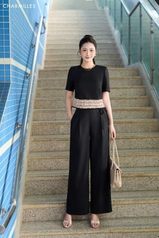 Quần buộc nơ 1 bên