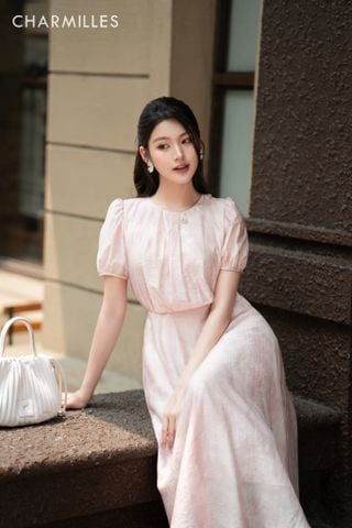 Đầm TC, cổ mí tia, k hoatt