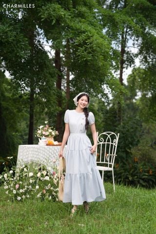 Đầm TC, 4Ktt,gấu nối 2t