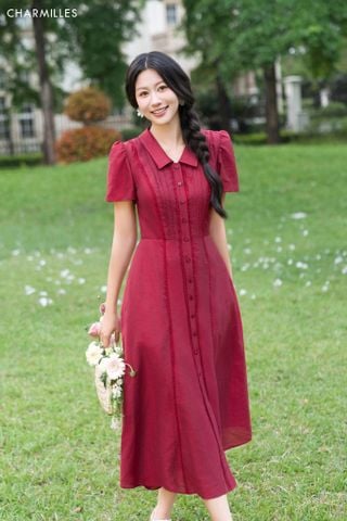 Đầm TC bông mí gân ngực