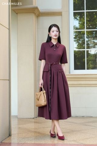 Đầm TL cổ bẻ (Đ)
