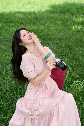Đầm TC, phối zen nối 2 tầng (Đ)