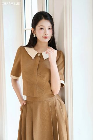 Áo TL, 1ktt, cổ phối (MC059.2)