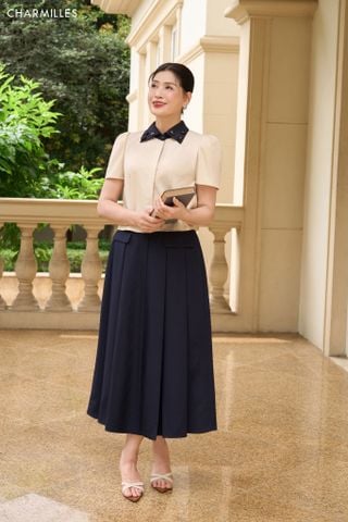 Váy 2 túi giả