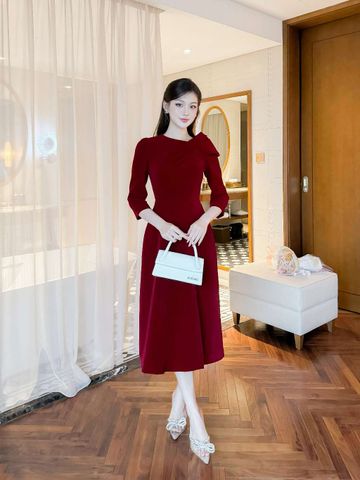 Đầm nhung TL mí /// vai