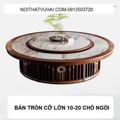 (Hàng oder)Bàn tròn cỡ lớn 10-20 người