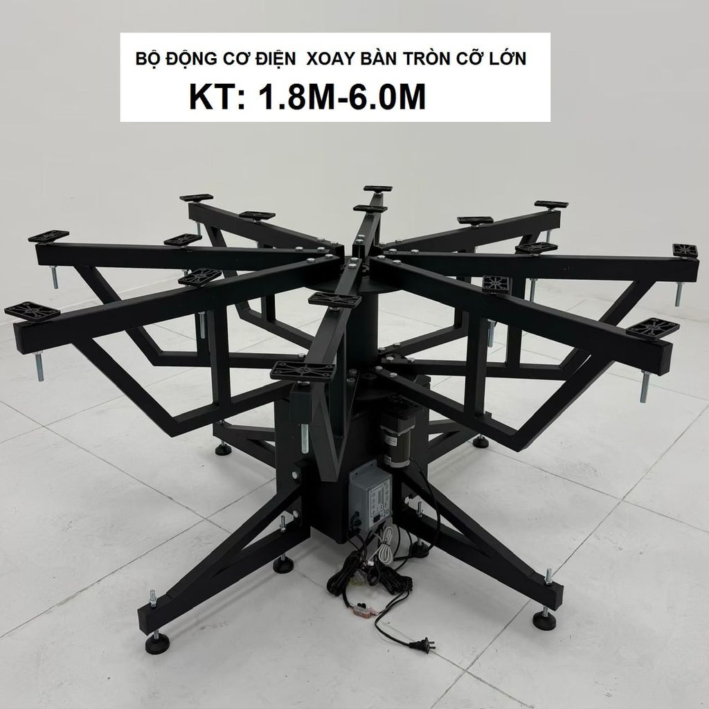 Bộ động cơ xoay điện tự động bàn tròn cỡ lớn