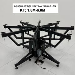 Bộ động cơ xoay điện tự động bàn tròn cỡ lớn
