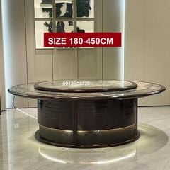 (Hàng Oder)Bàn Tròn 10-30 Ghế mẫu 2026