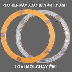 Vòng bi mâm xoay, phụ kiện mâm xoay bàn ăn tròn cao cấp