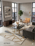  Thảm sofa hoa văn hiện đại YS N 4570 GY 