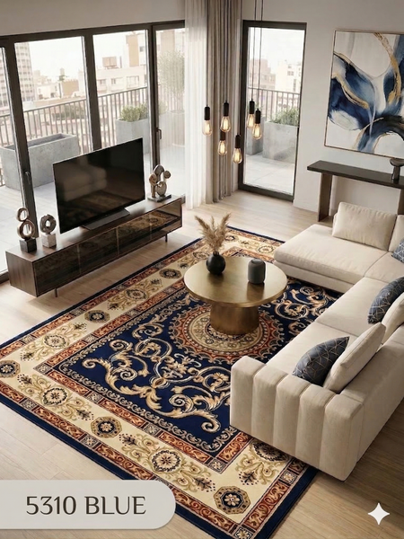  THẢM SALON 5310 Blue 