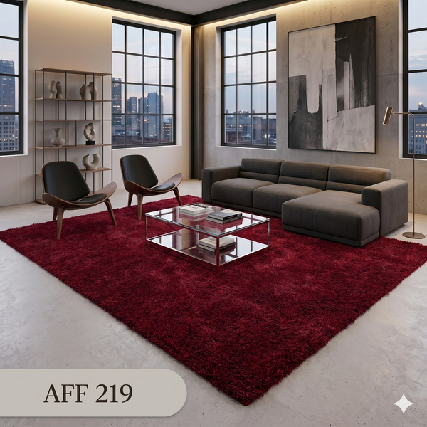  THẢM SALON UAE màu Đỏ AFF 219 
