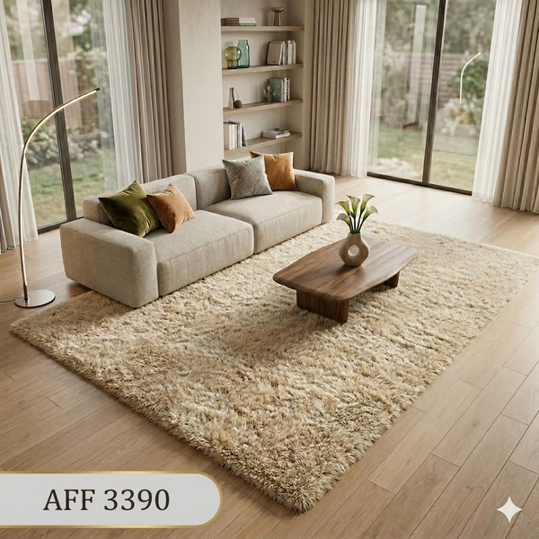  THẢM SALON UAE AFF 3390 màu Trắng 