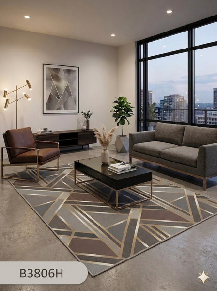  Thảm sofa trang trí hiện đại YS D B3806H 