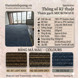  Thảm tấm Microwave 