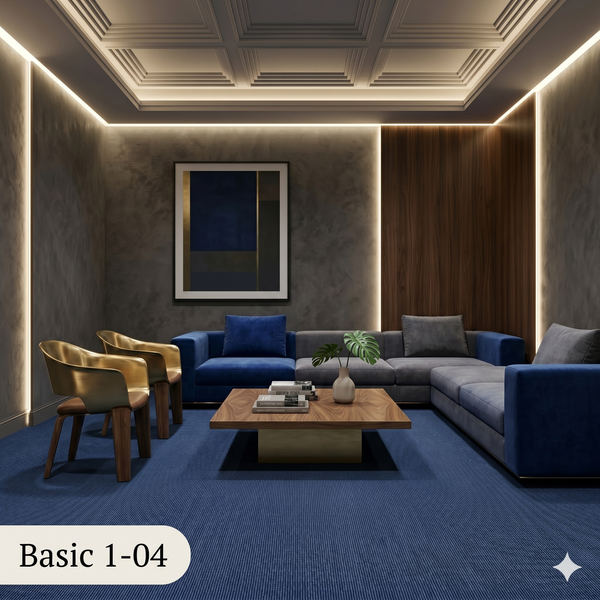  Thảm Tấm Xanh Basic 1-04 