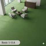  Thảm Gạch Màu Xanh lá Basic 1-11A 