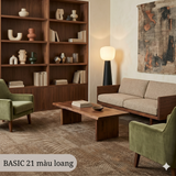  Thảm tấm BASIC 21 màu loang hiện đại 