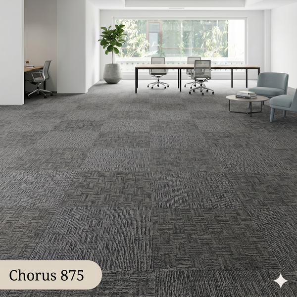  Thảm Gạch Cao Cấp Chorus 875 Màu Xám 