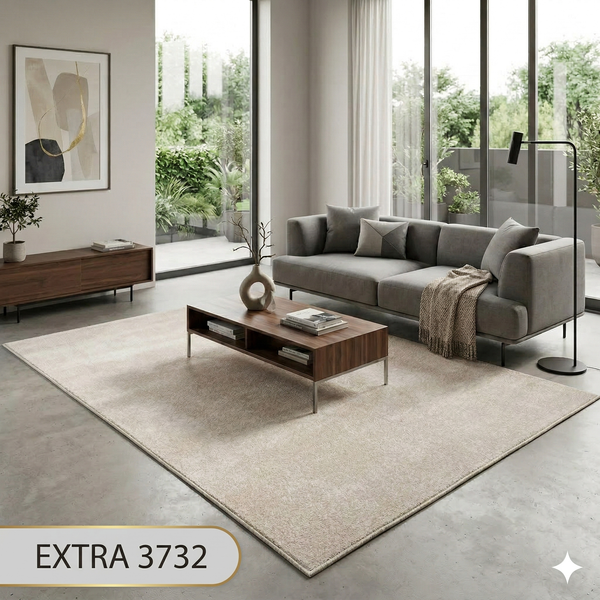  THẢM SALON UAE Extra 3732 màu Trắng 