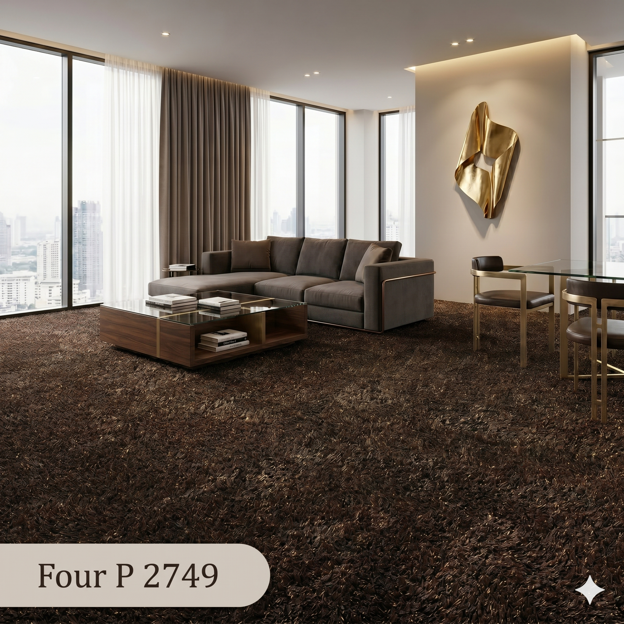  THảM SALON phòng khách UAE Four P 2749 