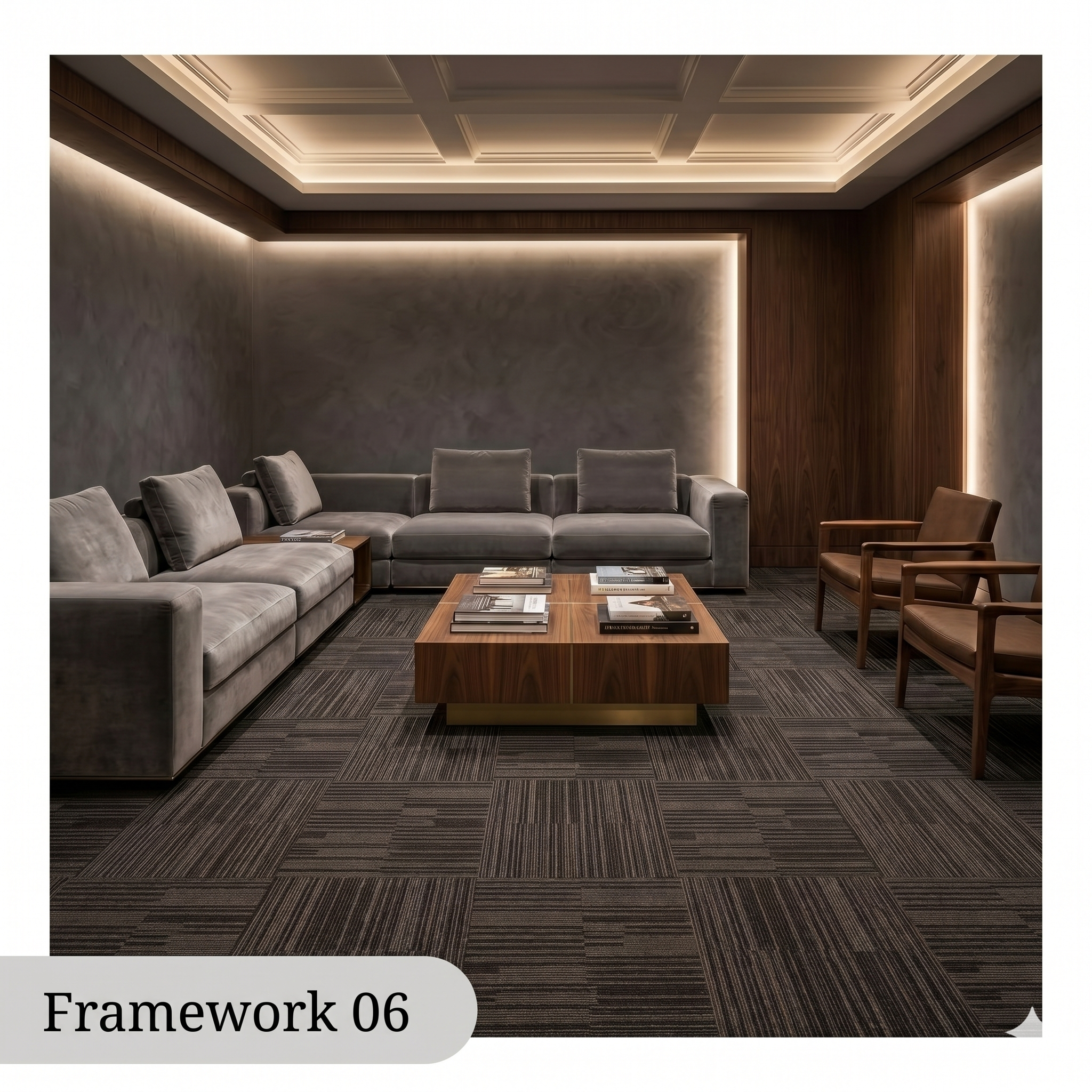  Thảm tấm màu nâu Framework 06 