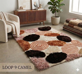  Thảm Shaggy Loop 9 Camel 