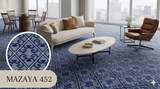  Thảm sàn giá rẻ màu xanh lá Mazaya 464 