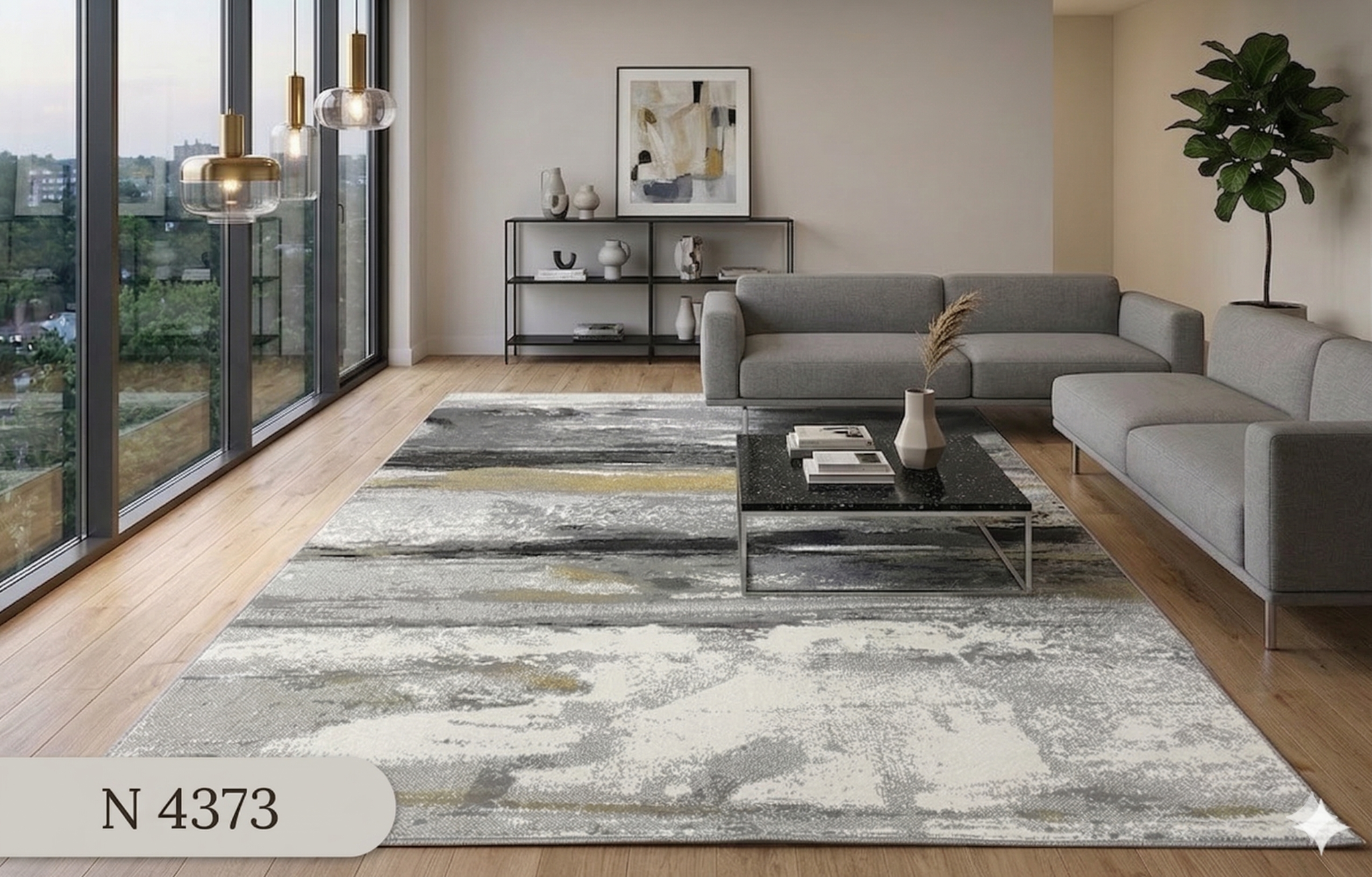  Thảm trang trí sofa QINGXIU N 4373 