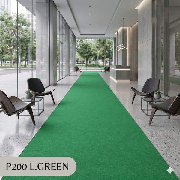  Thảm sự kiện màu xanh lá nhạt P200 