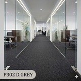  Thảm sự kiện màu xám đậm P302 