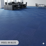  Thảm văn phòng PIXEL 009 xanh dương 
