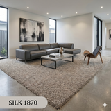  Thảm trải phòng ngủ màu bạc SALON UAE SILK 1870 