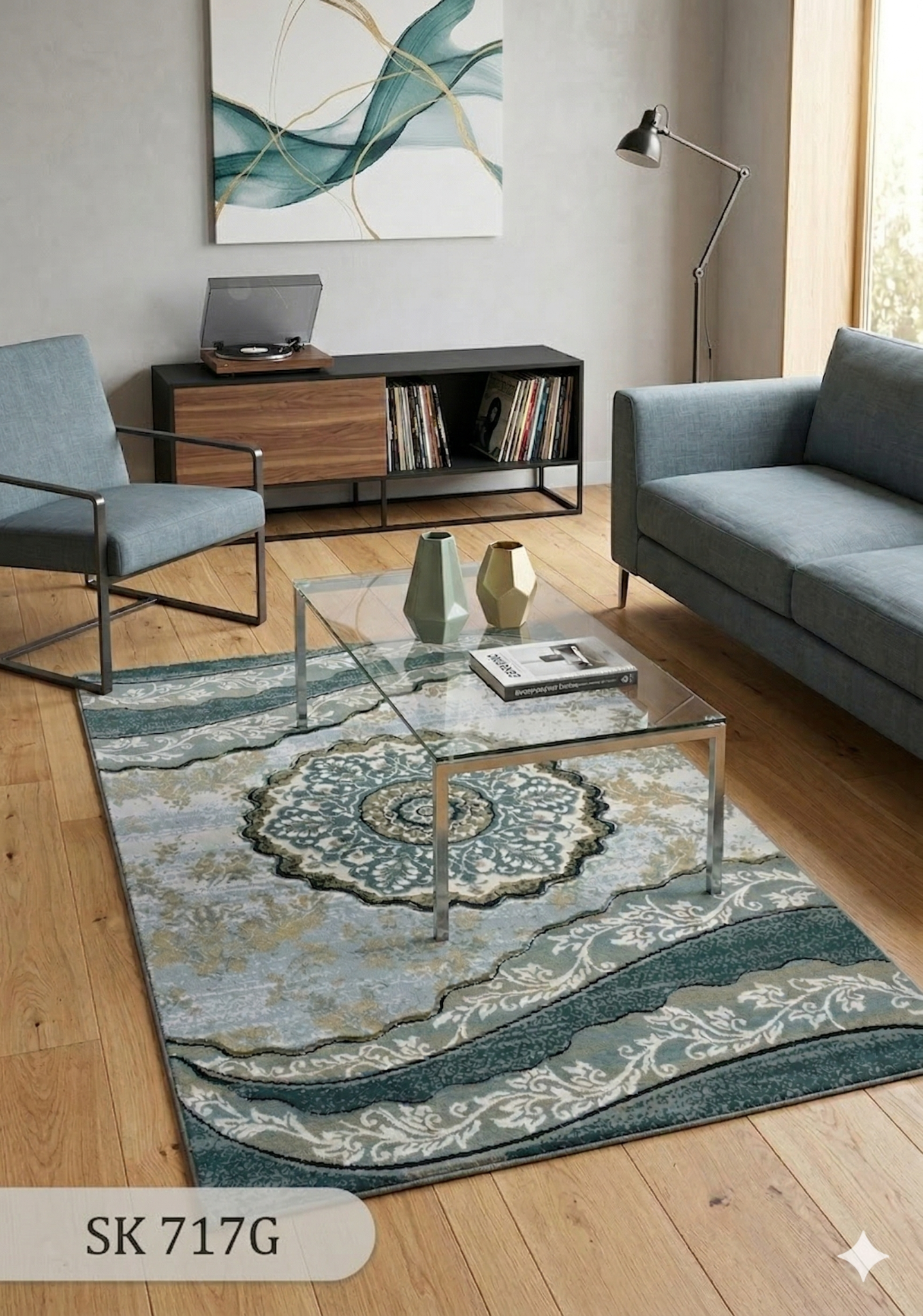  Thảm sofa phòng khách TF SK 717G 
