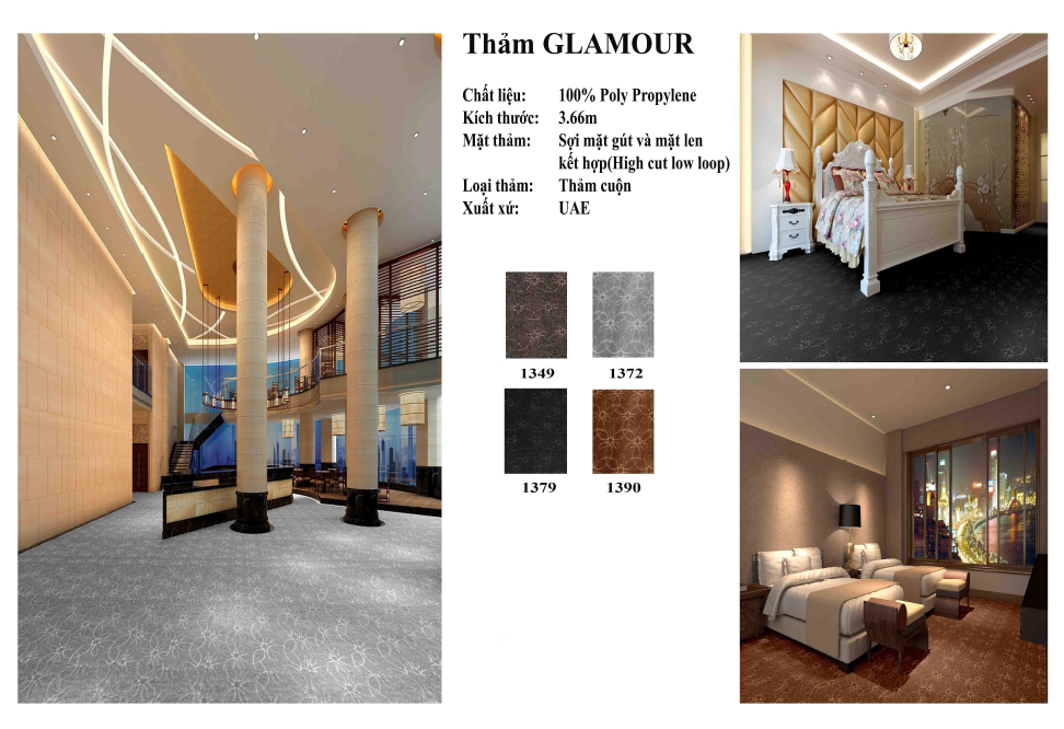  Thảm len GLAMOUR 