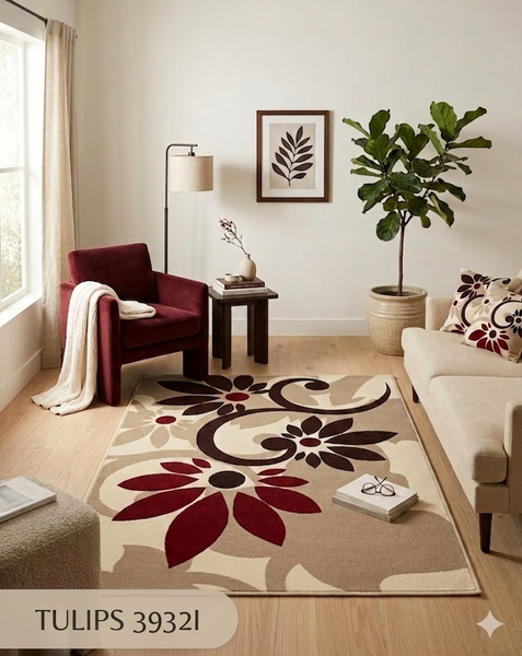  Thảm Salon Phòng Khách TULIPS 3932 I 