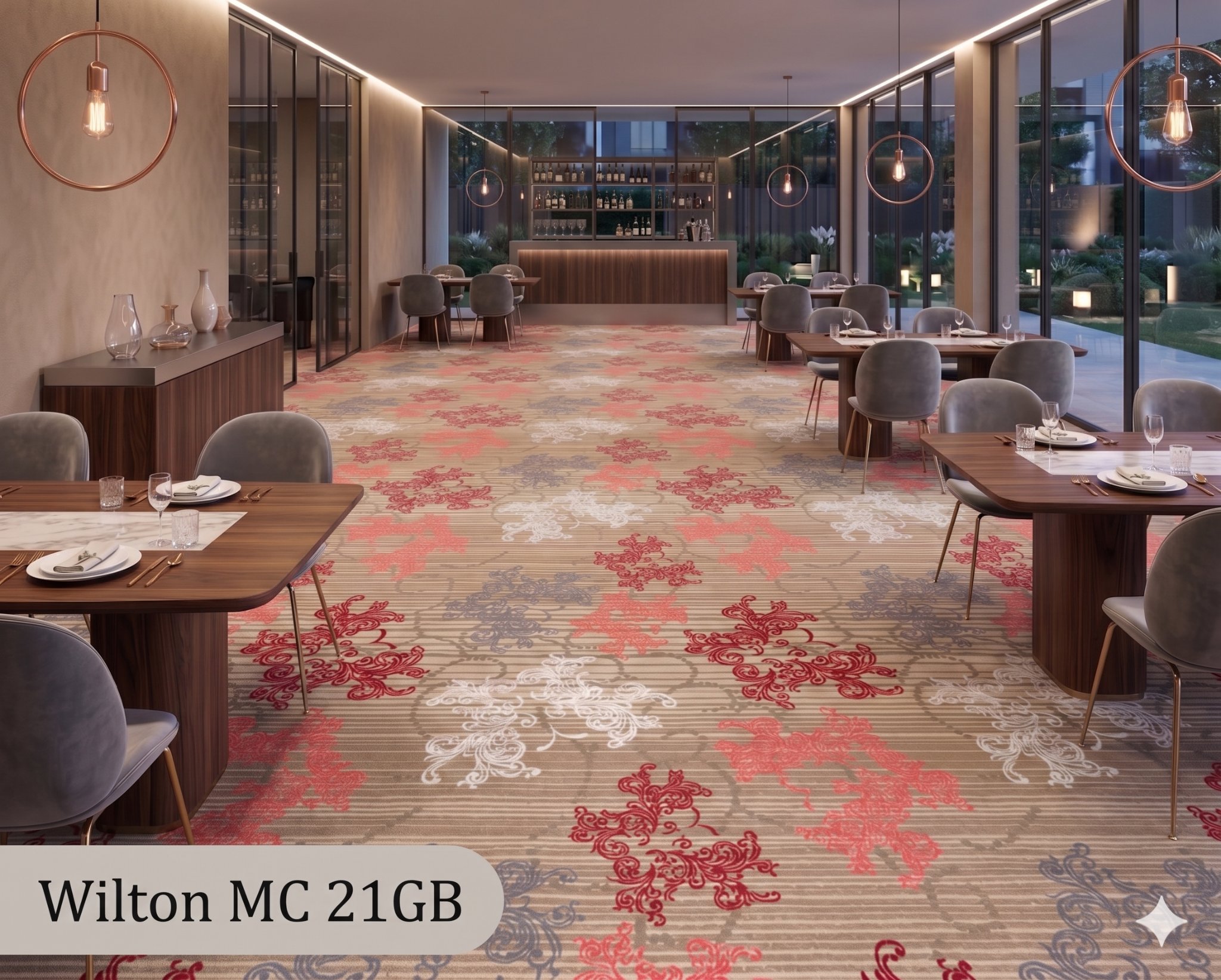  Thảm trải nhà hàng Wilton MC 21GB 