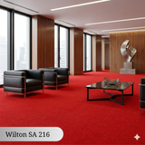  Thảm len đỏ tươi Wilton SA 216 